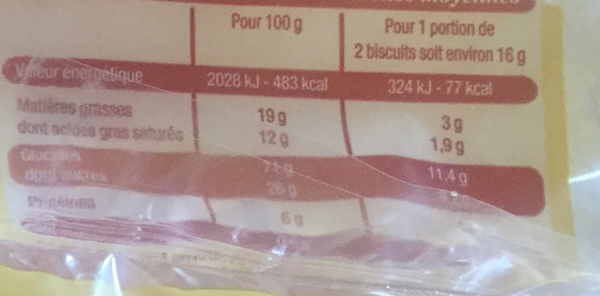 Leader Price Galette à la Normande Pur Beurre packshot