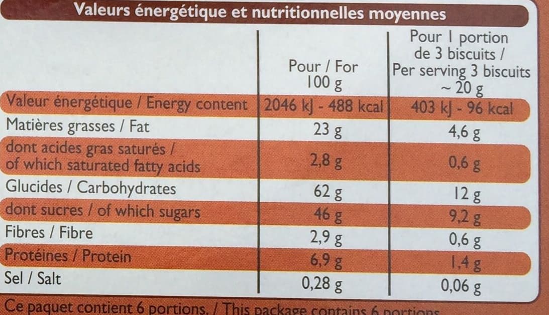 Leader Price Barquettes au chocolat et aux noisettes packshot