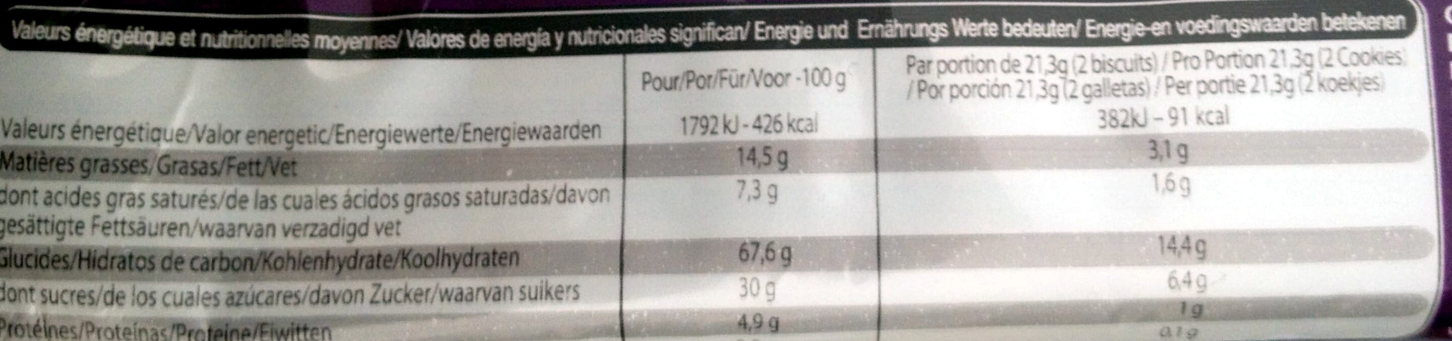 Leader Price Leader Figue - Biscuit fouré à la figue packshot