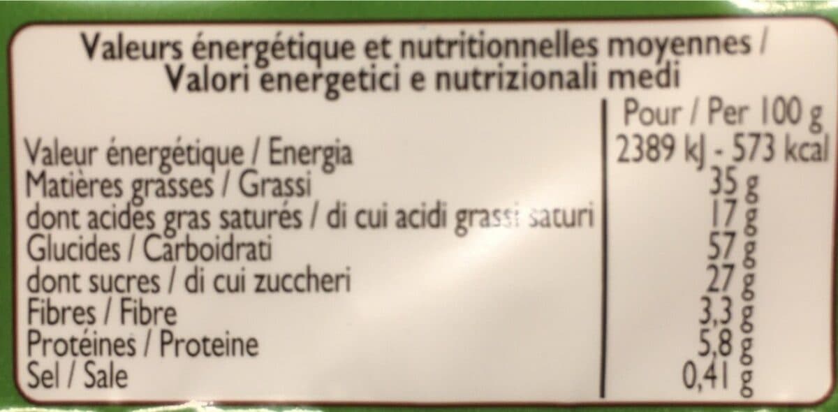 Leader Price Gauffrettes Praliné noisette packshot