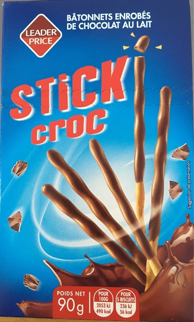 Leader Price Stick croc packshot