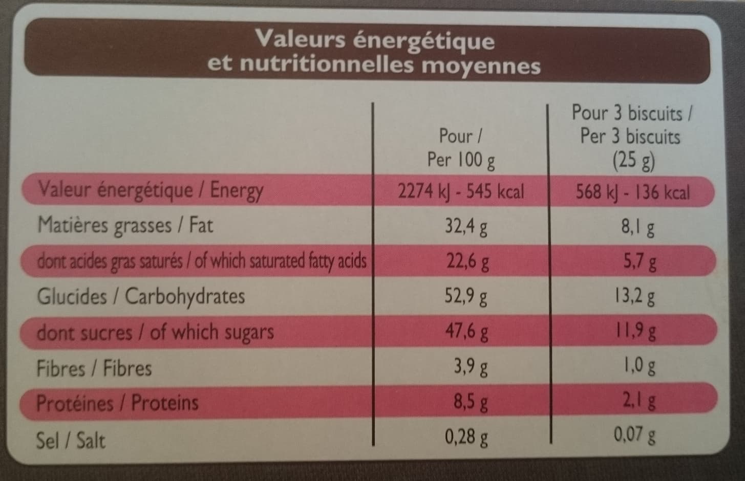 Leader Price Biscuits meringués au chocolat packshot