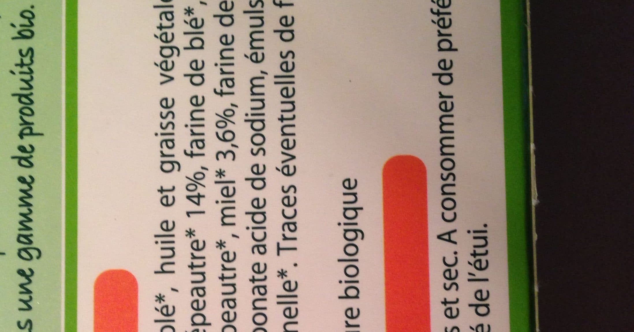 Franprix Gaufres au miel packshot
