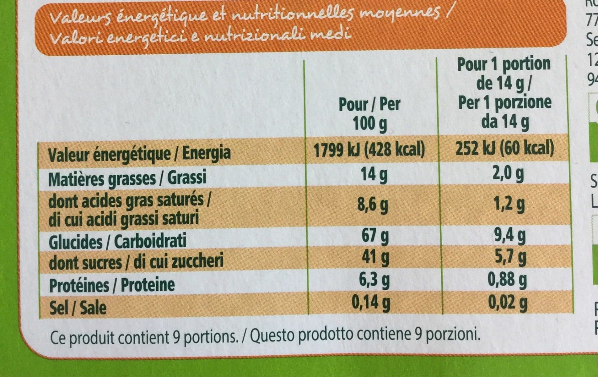 Leader Price Tartelette framboise à la farine d'épeautre packshot