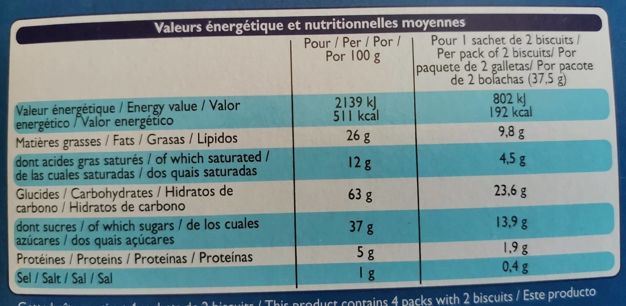 Leader Price Cacao fourrés packshot