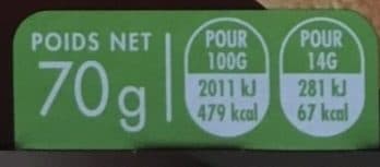 Leader Price Mini Crêpes Dentelle Noisettes Cacao packshot