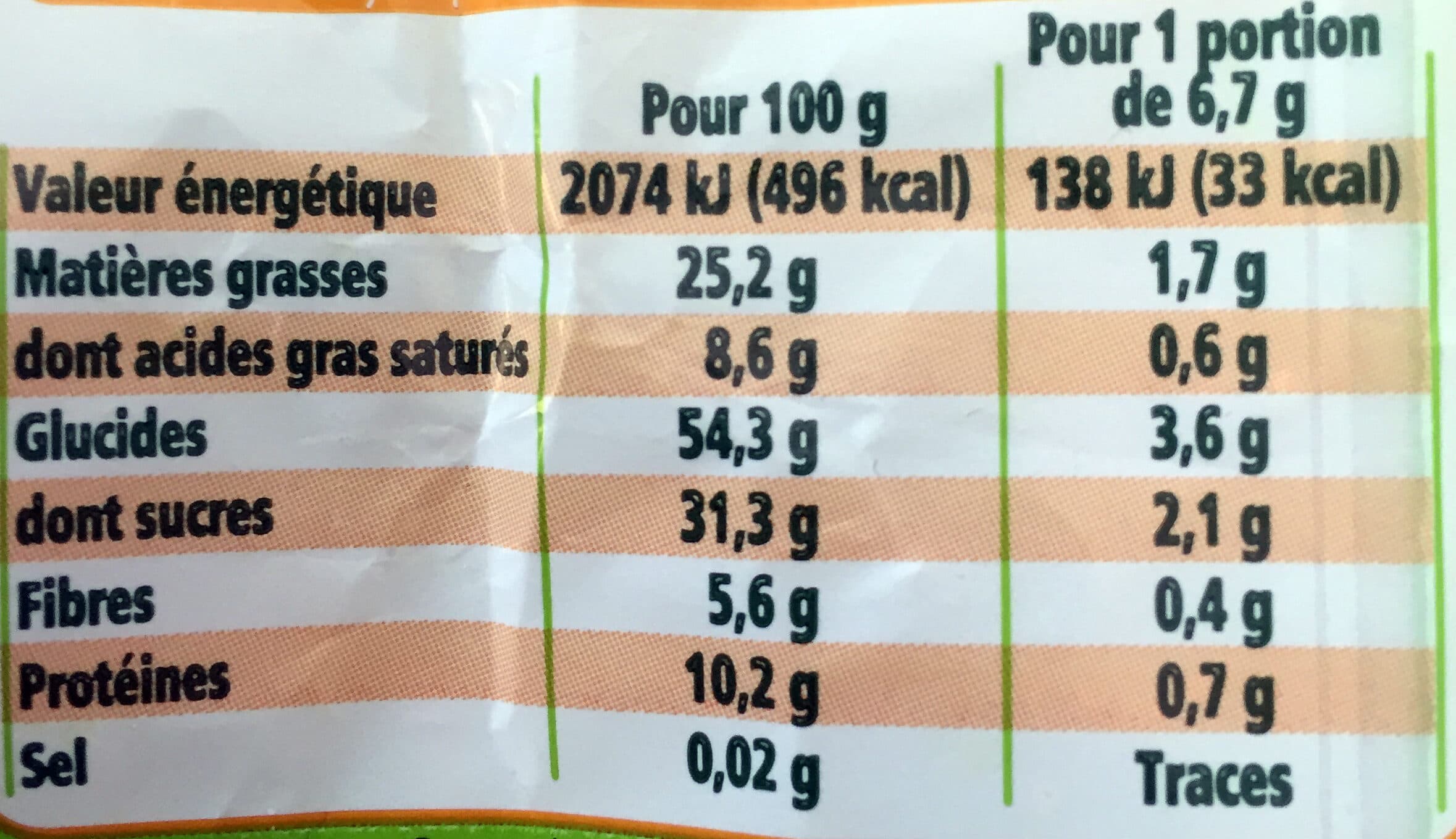 Leader Price Bio Biscuits Muesli & cacahuetes et graines packshot