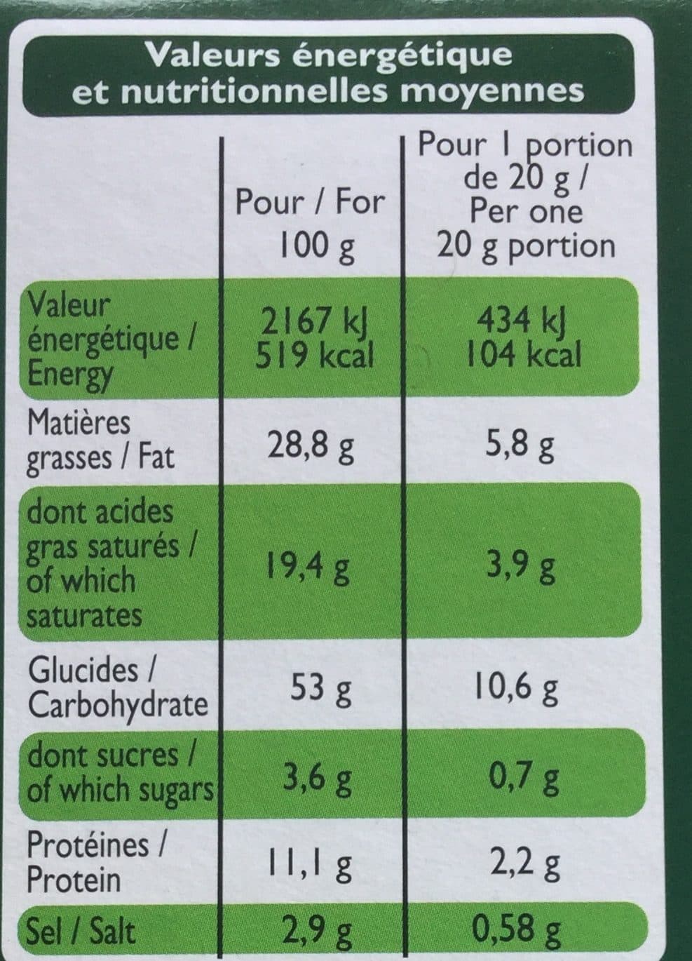 Leader Price Triangles emmental & oignon packshot