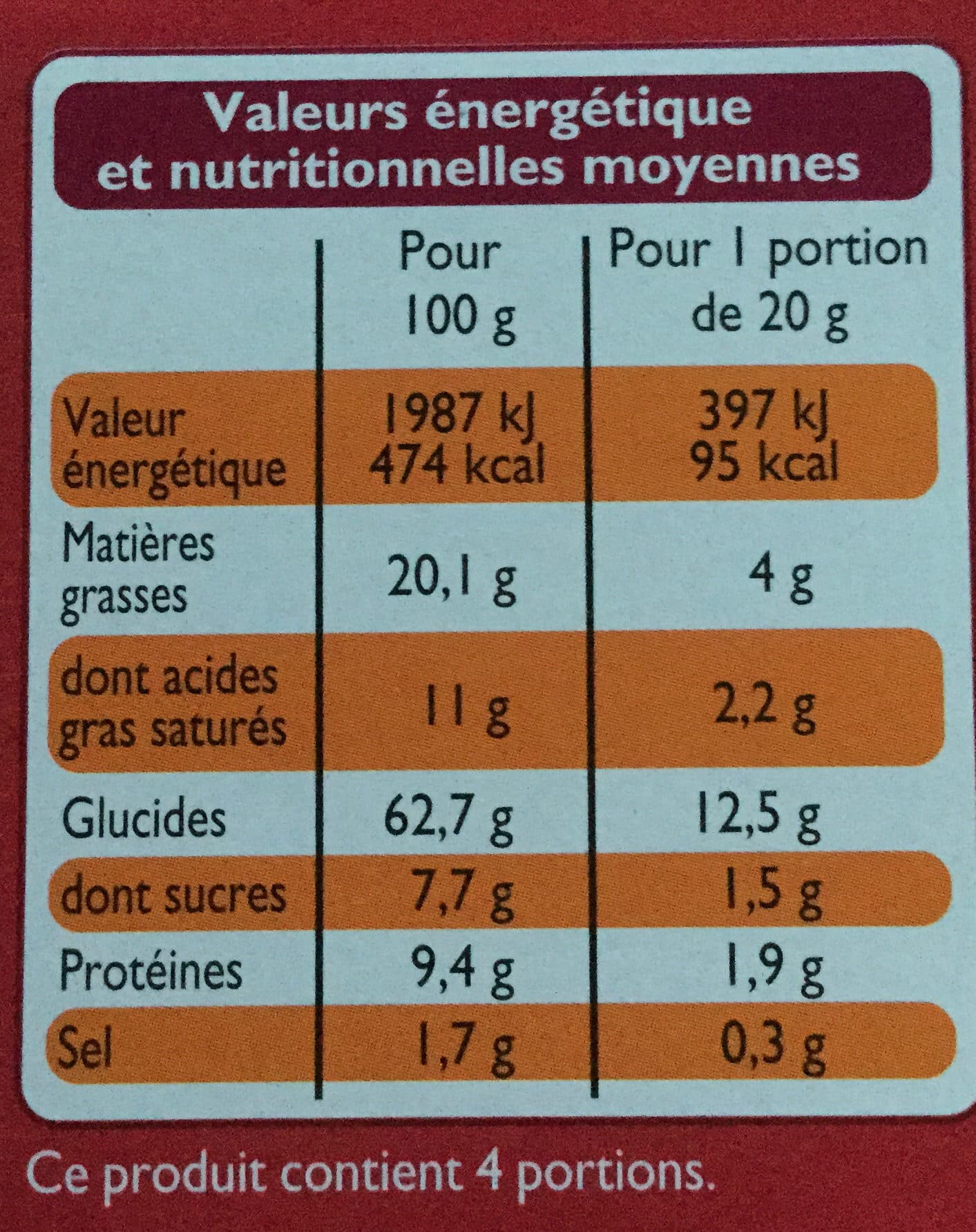 Leader Price Étincelles - Biscuits saveur sweet chili packshot