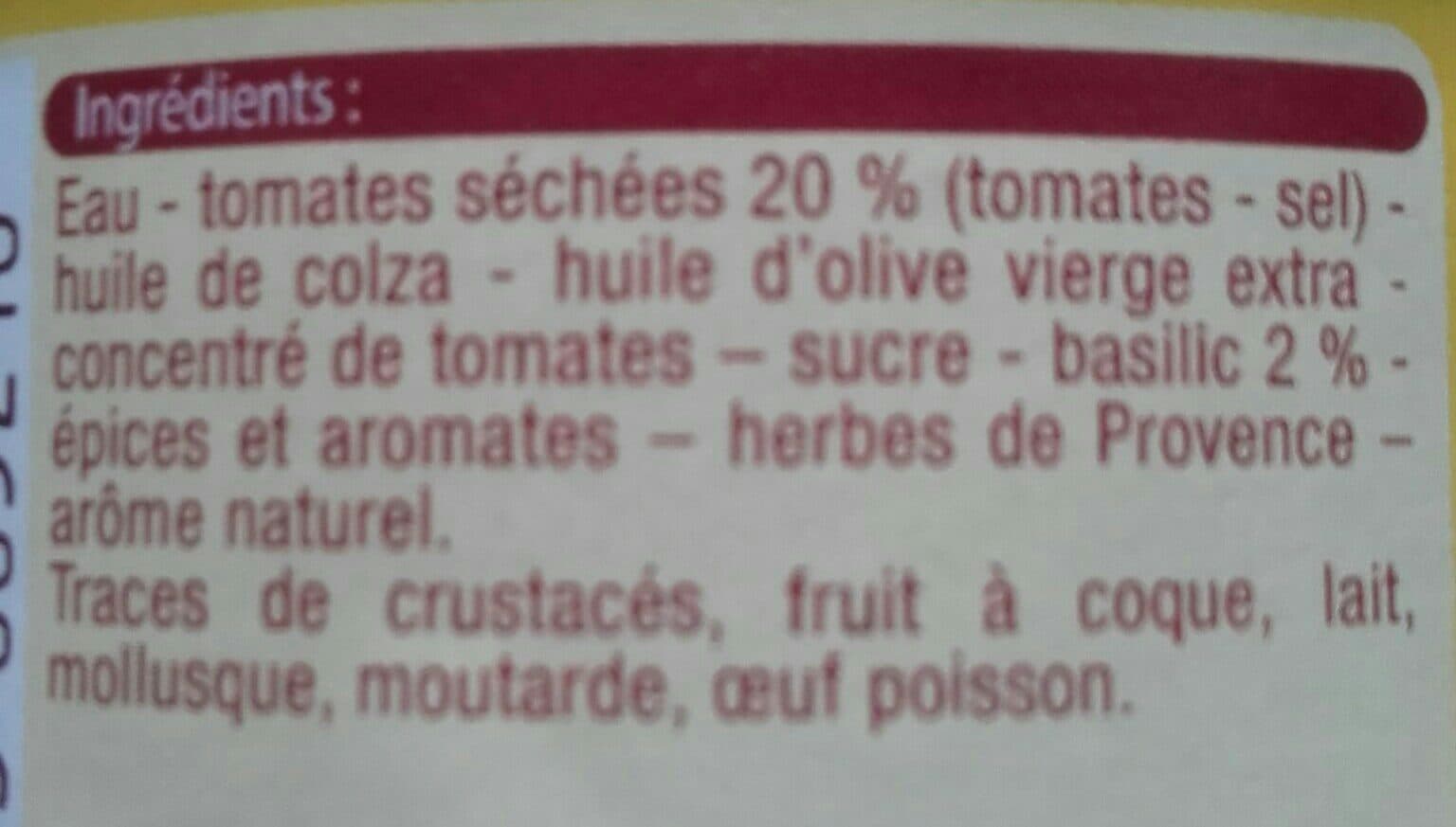 Leader Price Confit de tomates séchées à la provençale packshot