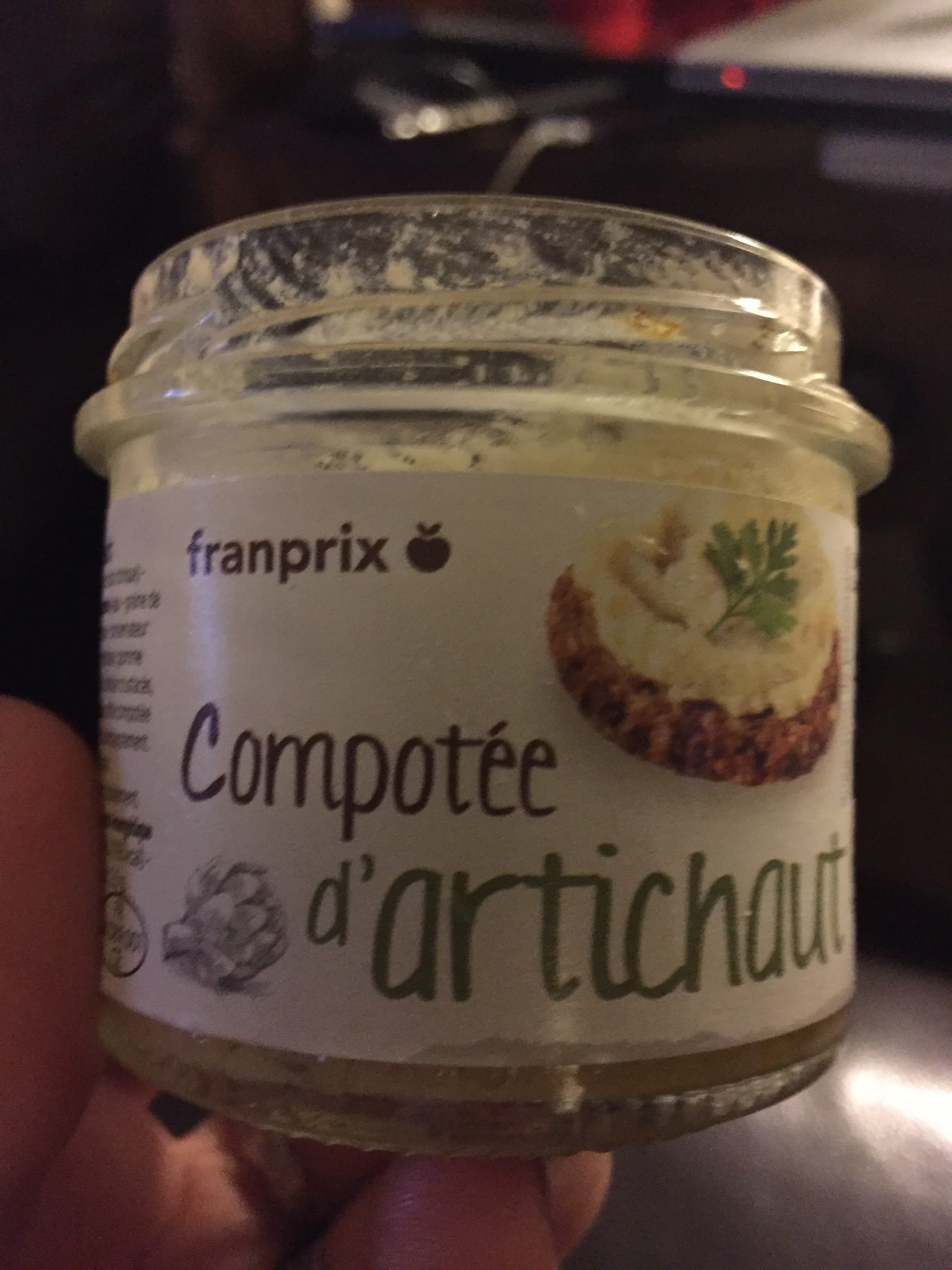 Franprix Compotée d'Artichaut packshot