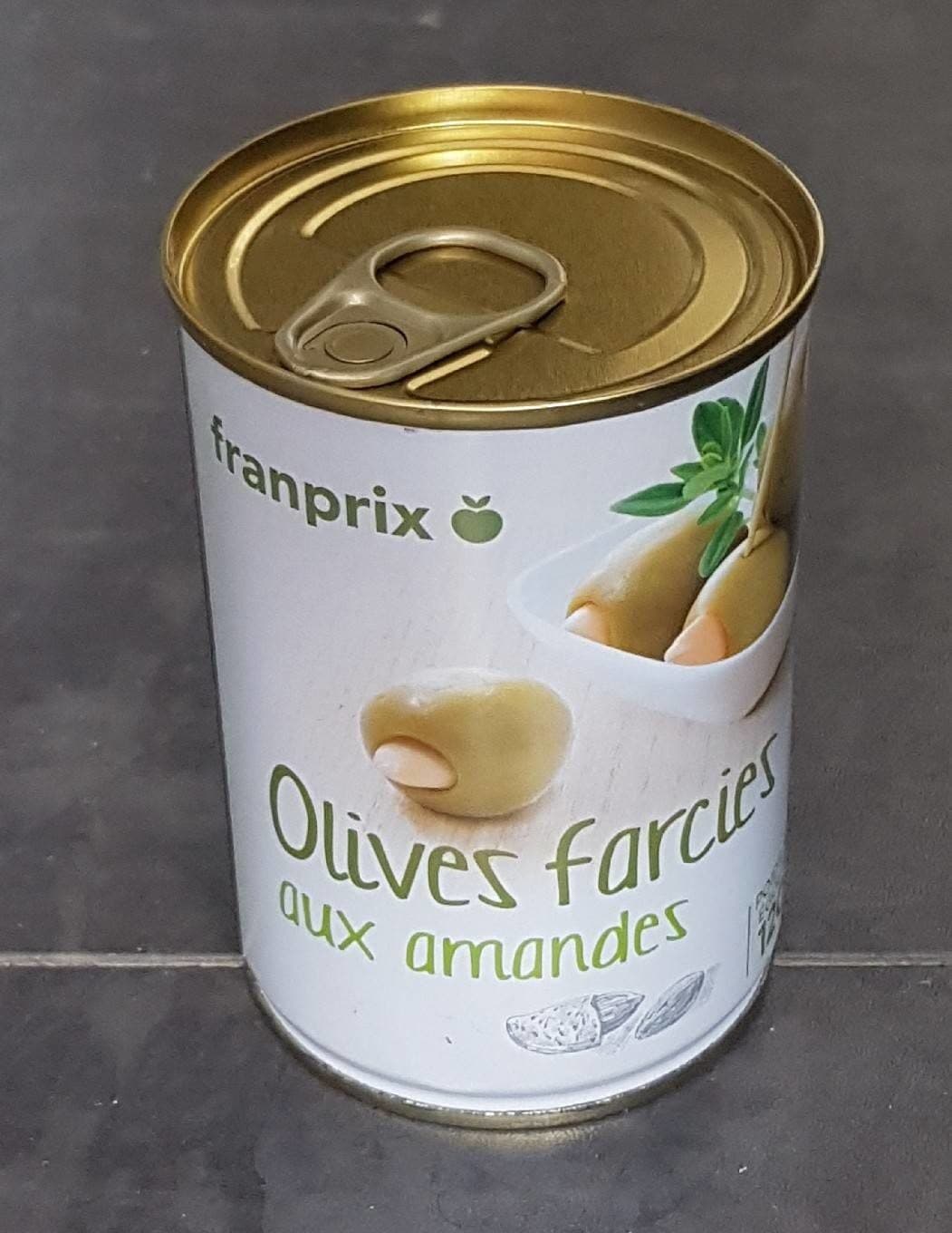 Franprix Olives farcies aux amandes packshot