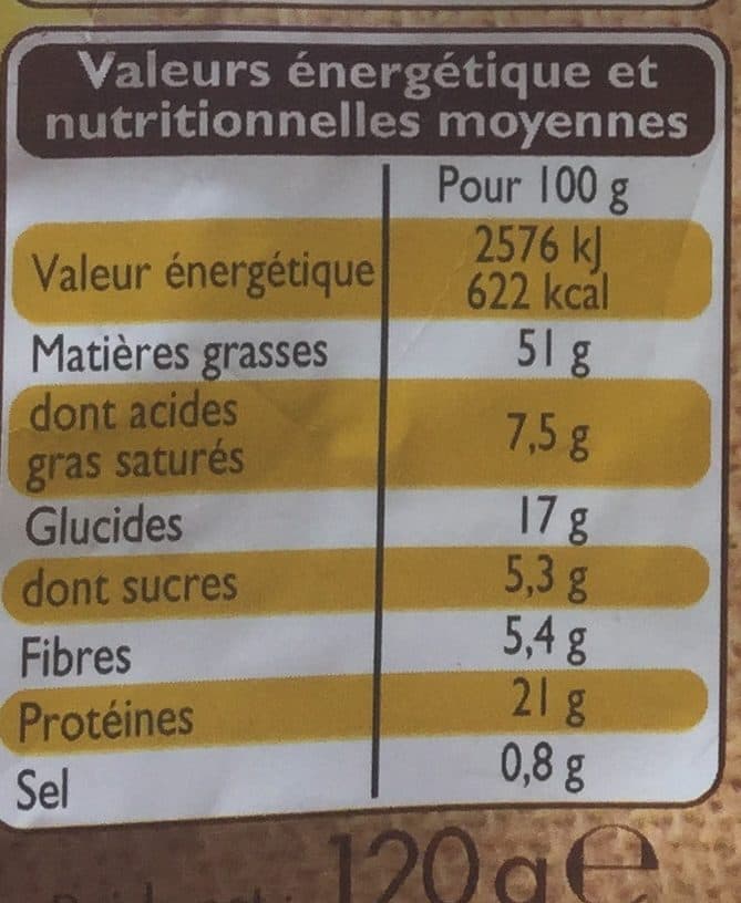 Leader Price Mélange salé packshot