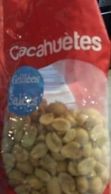 Leader Price Cacahuètes grillées salées packshot