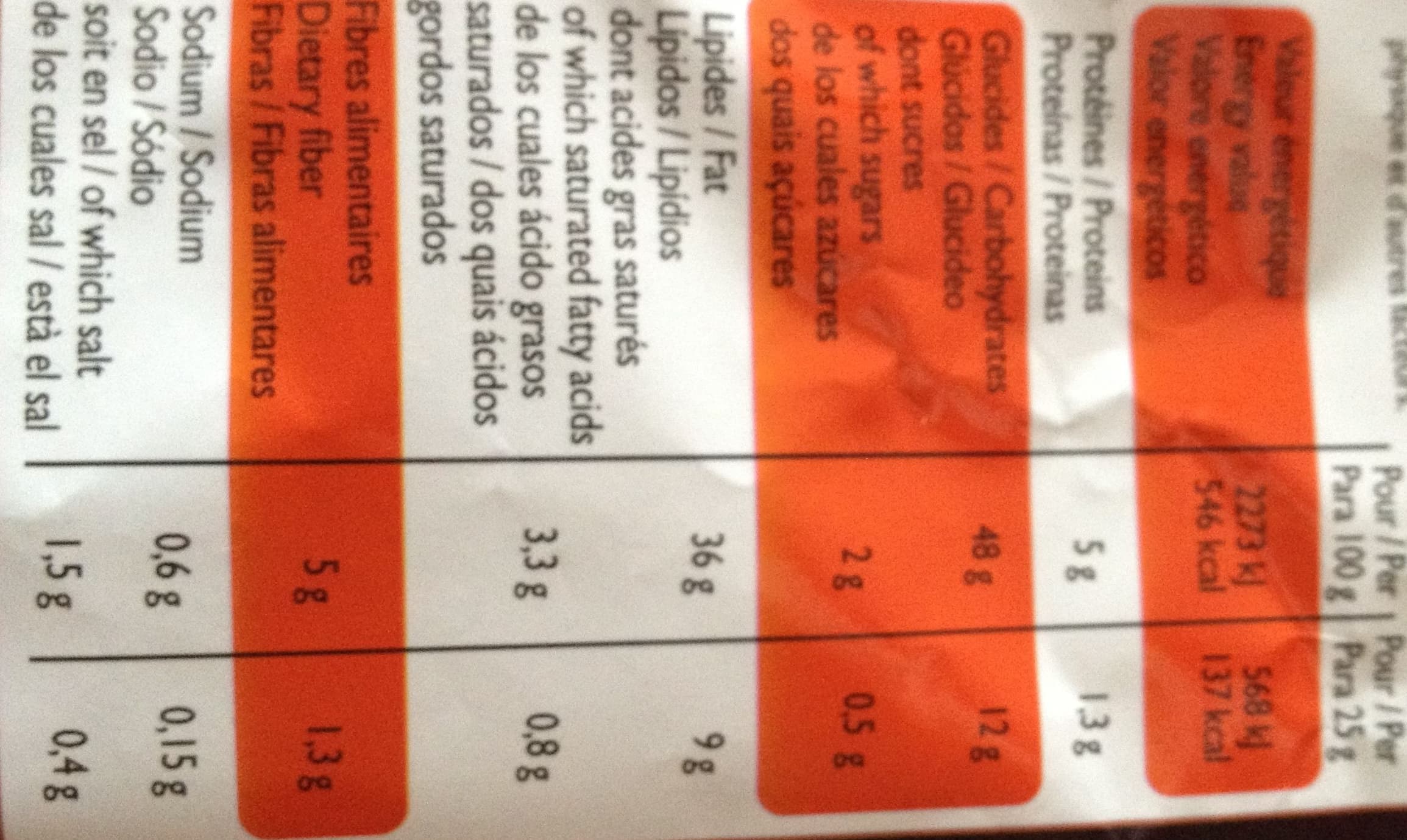 Leader Price Chips Vitelottes packshot