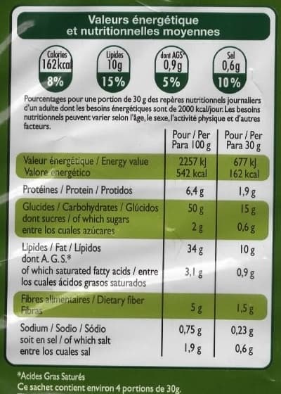 Leader Price Chips croustillantes saveur bolognaise packshot