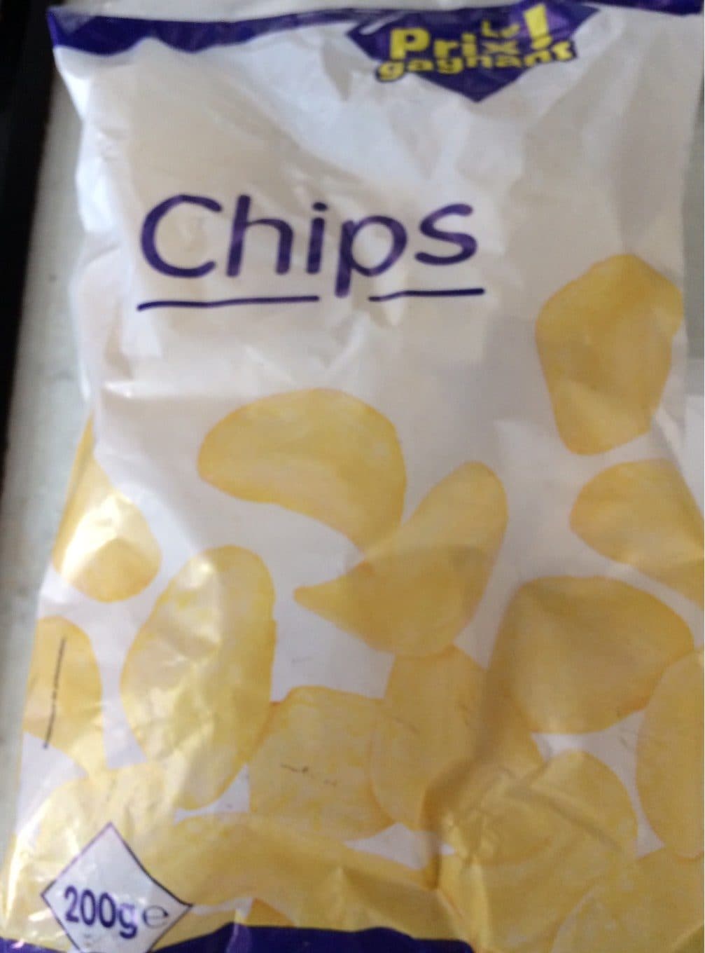 Leader Price Chips - Le Prix Gagnant! - 200 g packshot