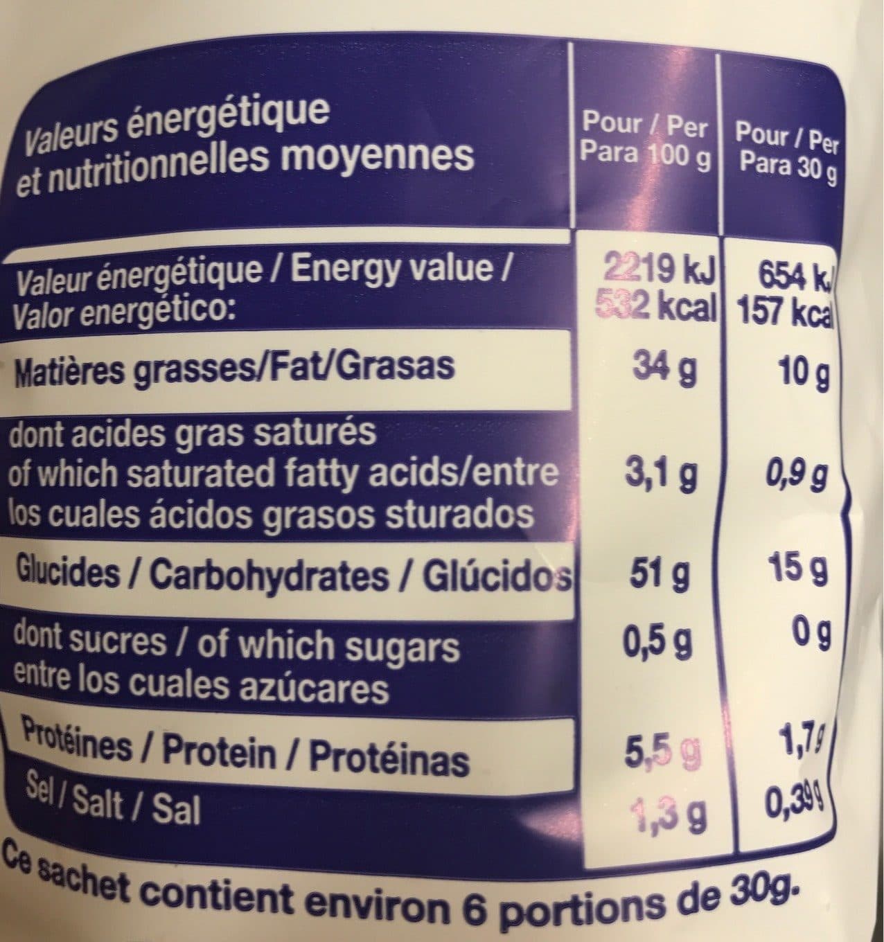Leader Price Chips - Le Prix Gagnant! - 200 g packshot