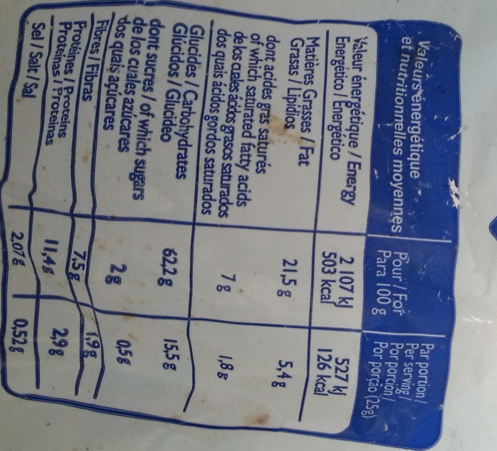 Leader Price Soufflés goût cacahuète packshot
