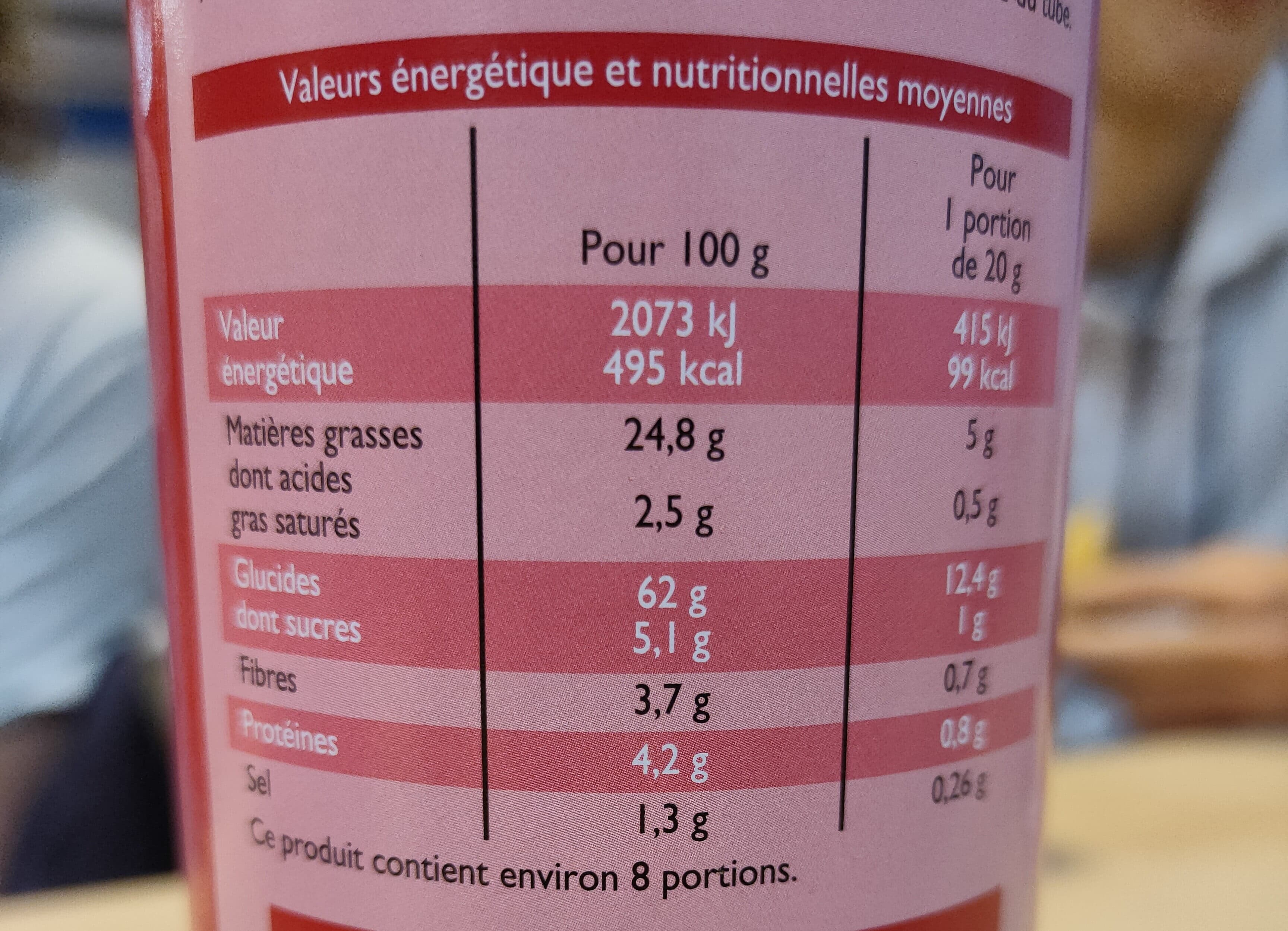 Leader Price Tuiles apero goût bacon packshot