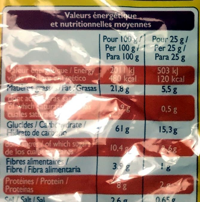 Leader Price Curves goût fromage packshot