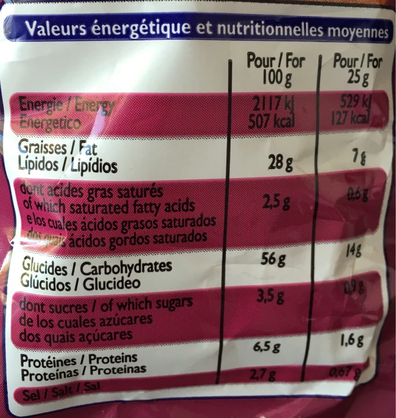 Leader Price Tubes goût bacon packshot