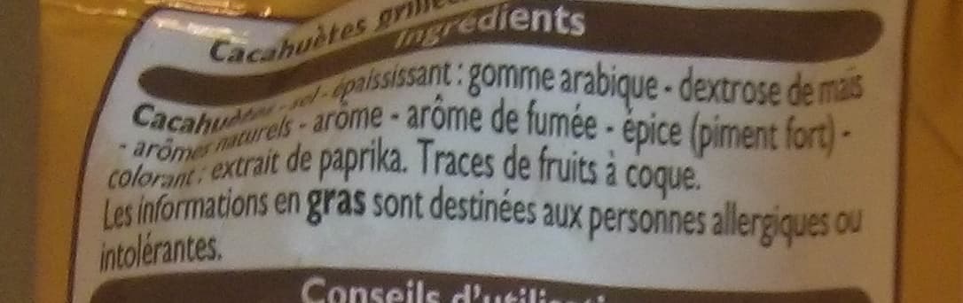 Leader Price Cacahuètes grillées à sec packshot