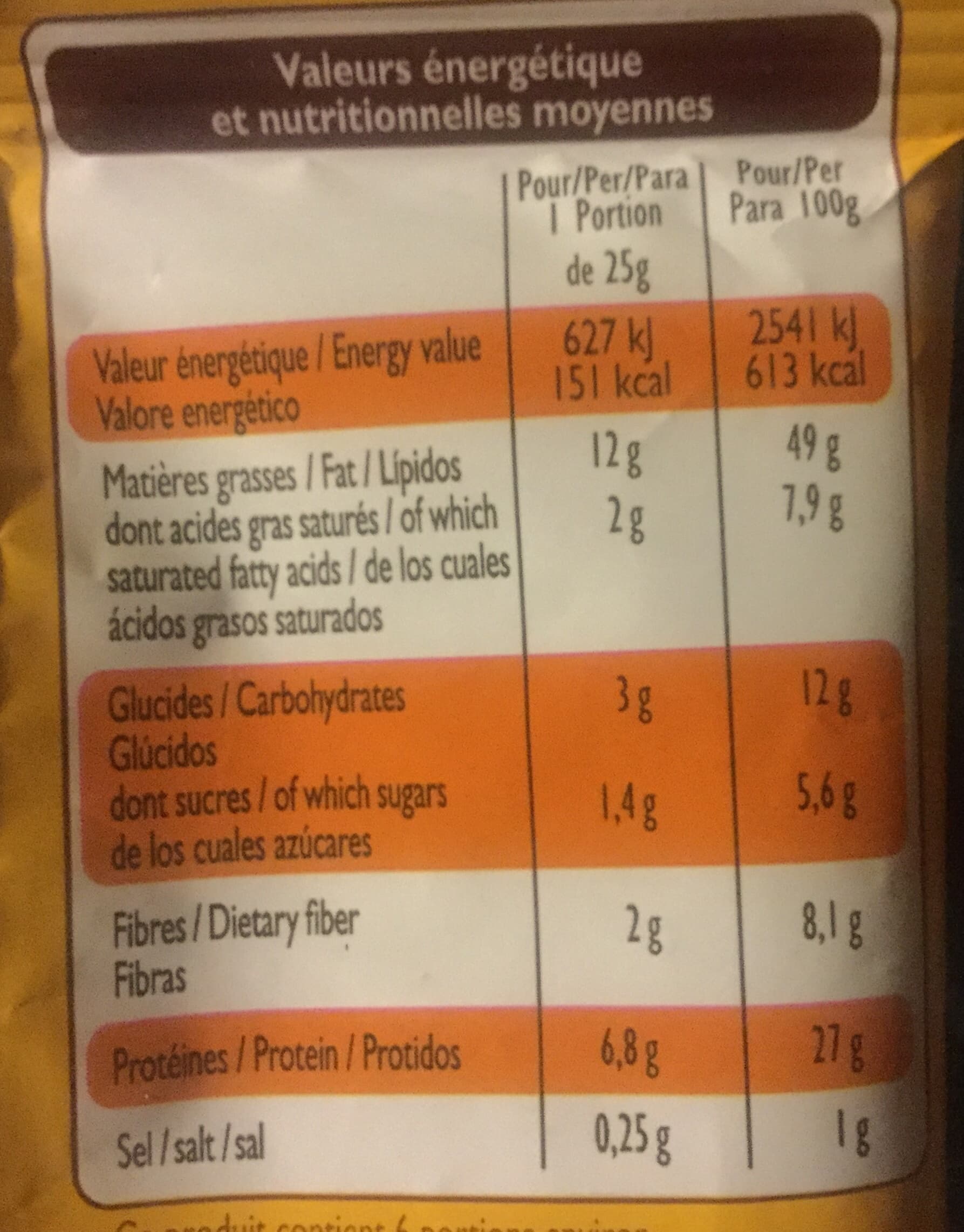 Leader Price Cacahuètes grillées à sec packshot
