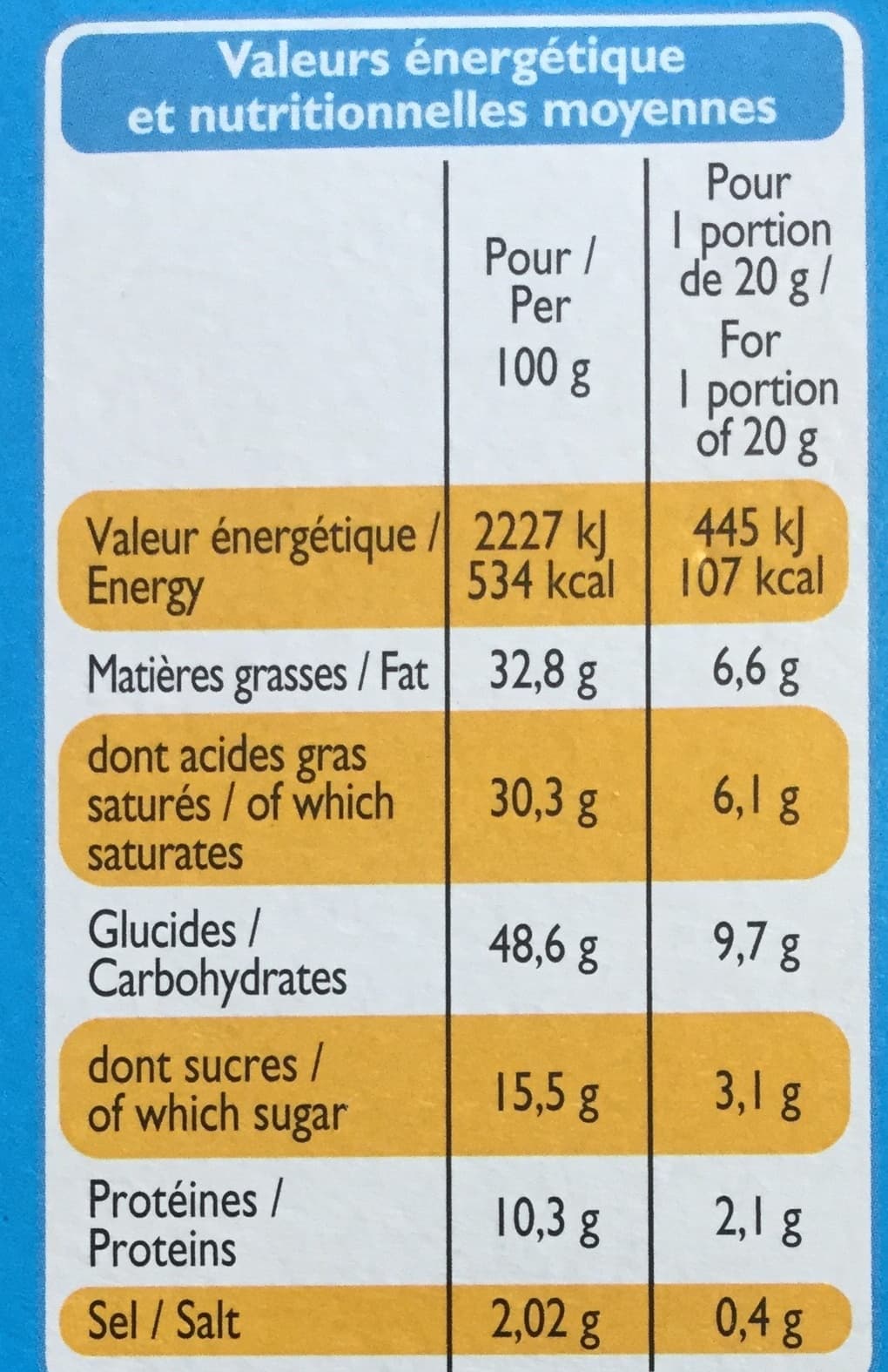 Leader Price Gaufrettes goût Gouda packshot