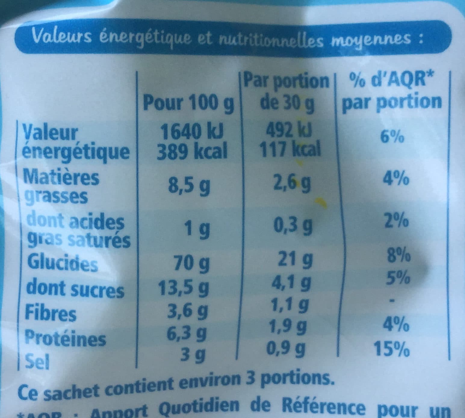 Leader Price Fine Ligne Crackers goût crème oignon packshot