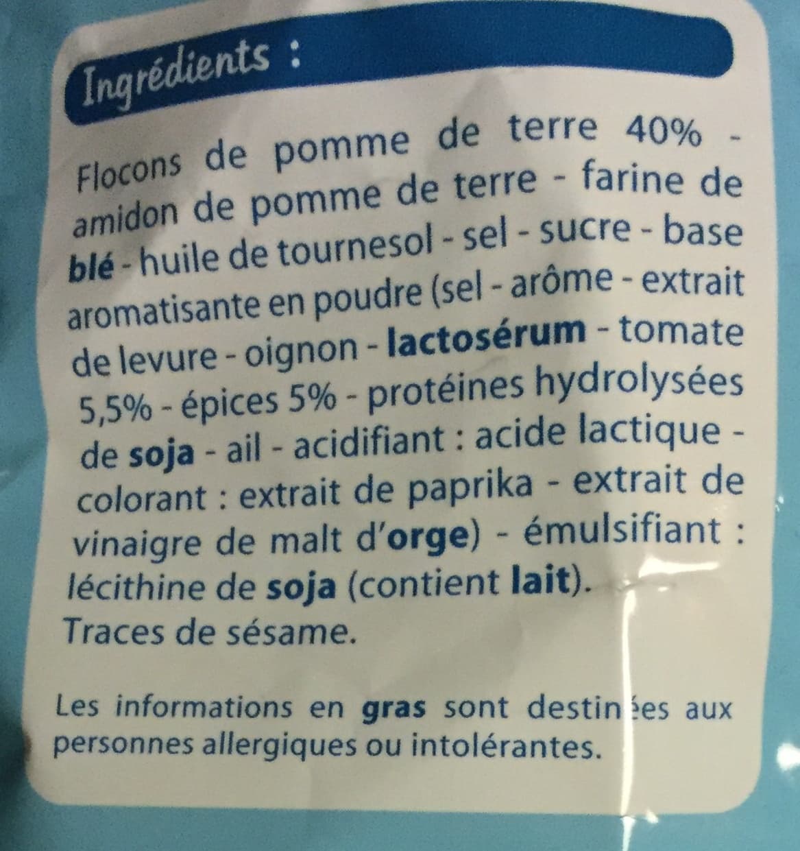 Leader Price Crackers goût tomate épicée packshot