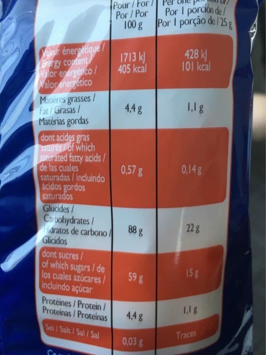 Leader Price Pop corn caramel packshot