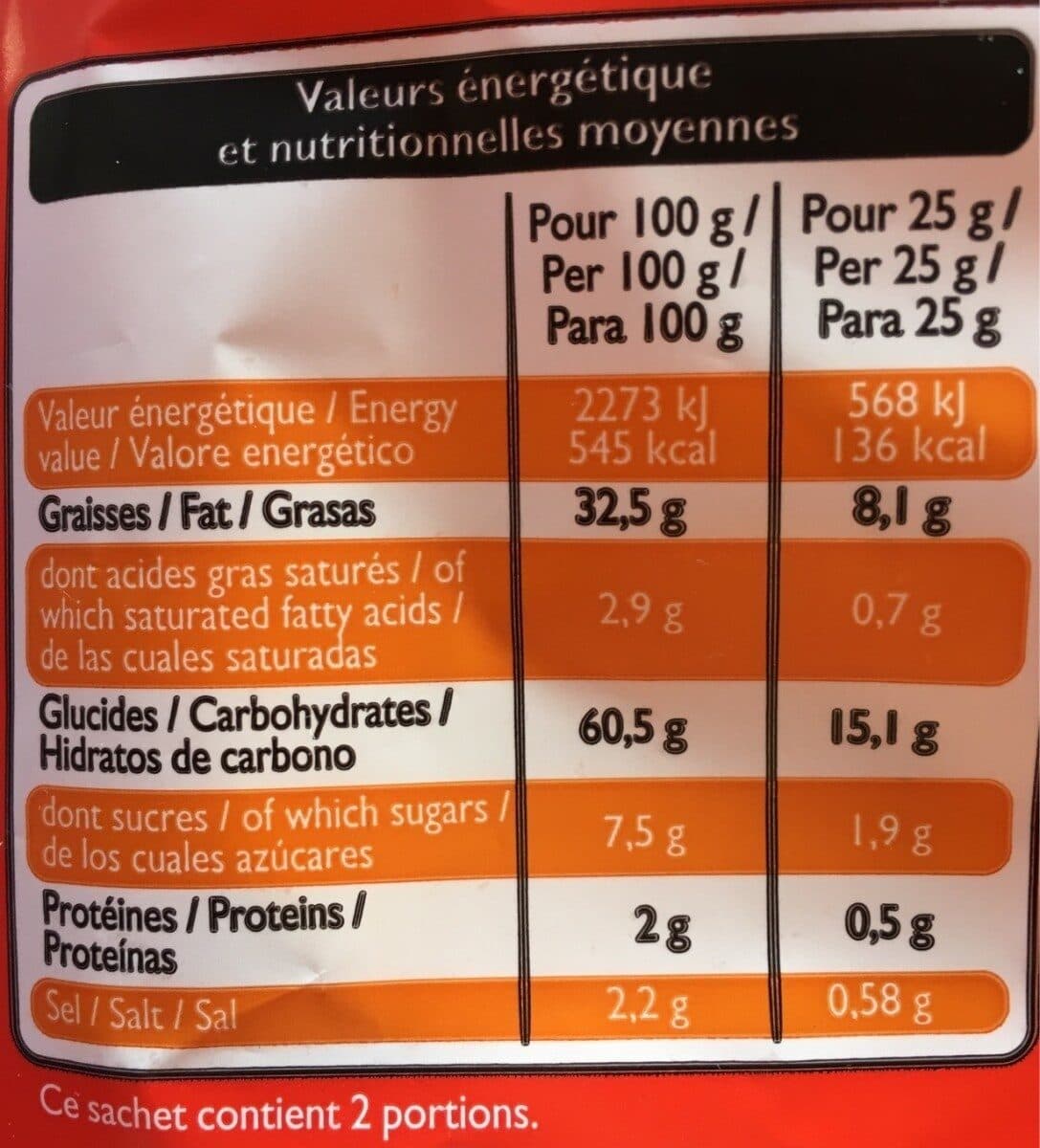 Leader Price Chips à la Crevette packshot