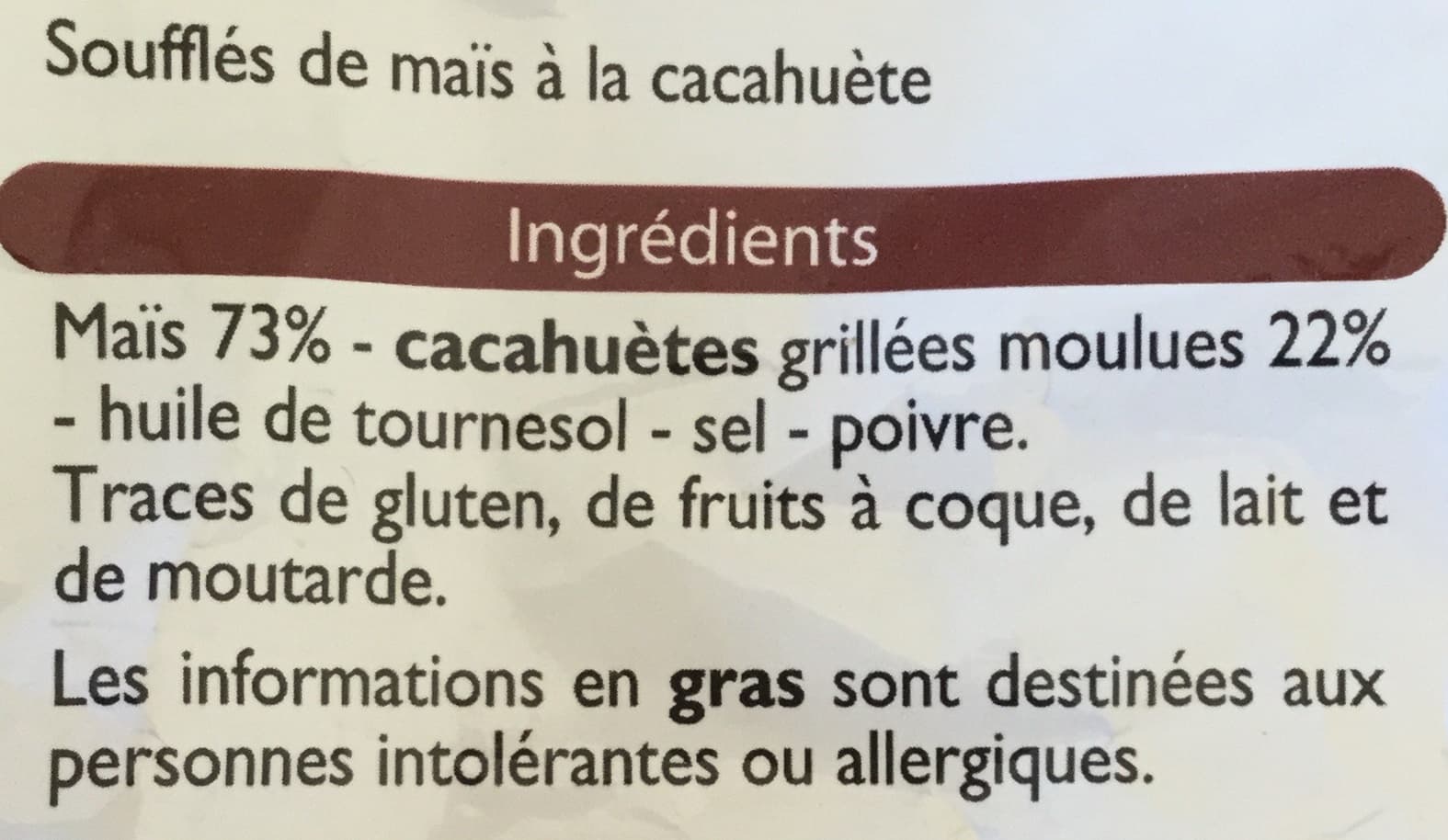 Leader Price Curves Cacahuètes packshot