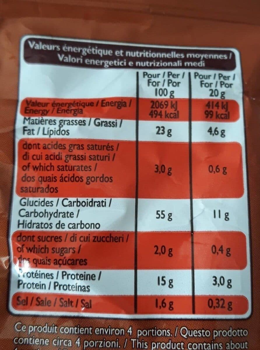 Leader Price Crac'zie goût cacahuète packshot