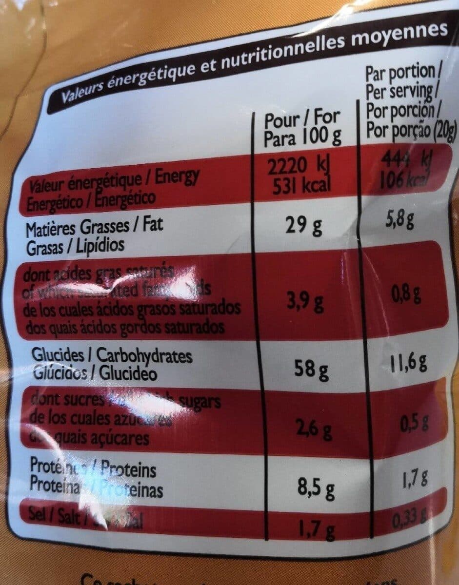 Leader Price Crac'zie goût emmental packshot