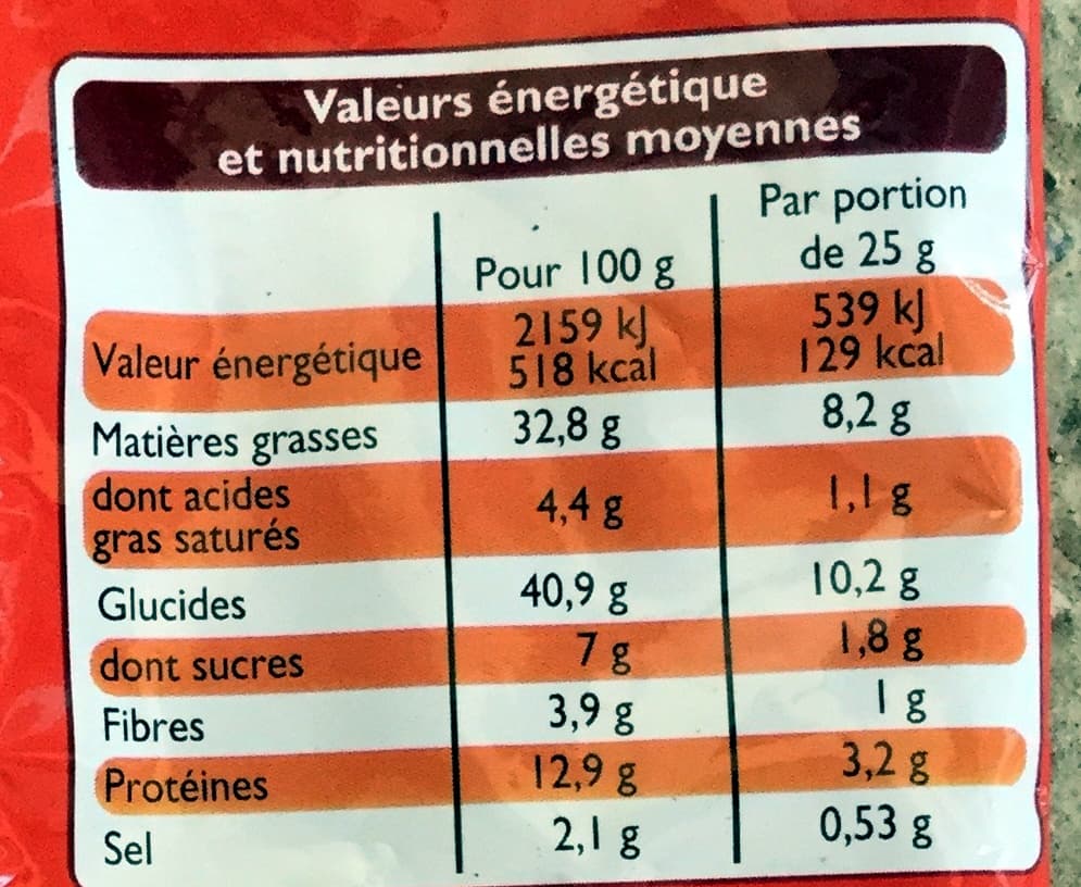 Leader Price Cacahuètes enrobées goût paprika packshot