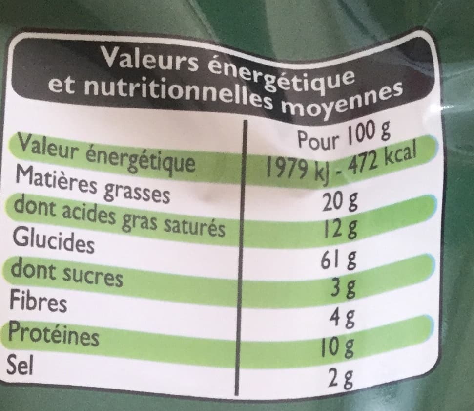 Leader Price Flûtes tomate olive origan packshot