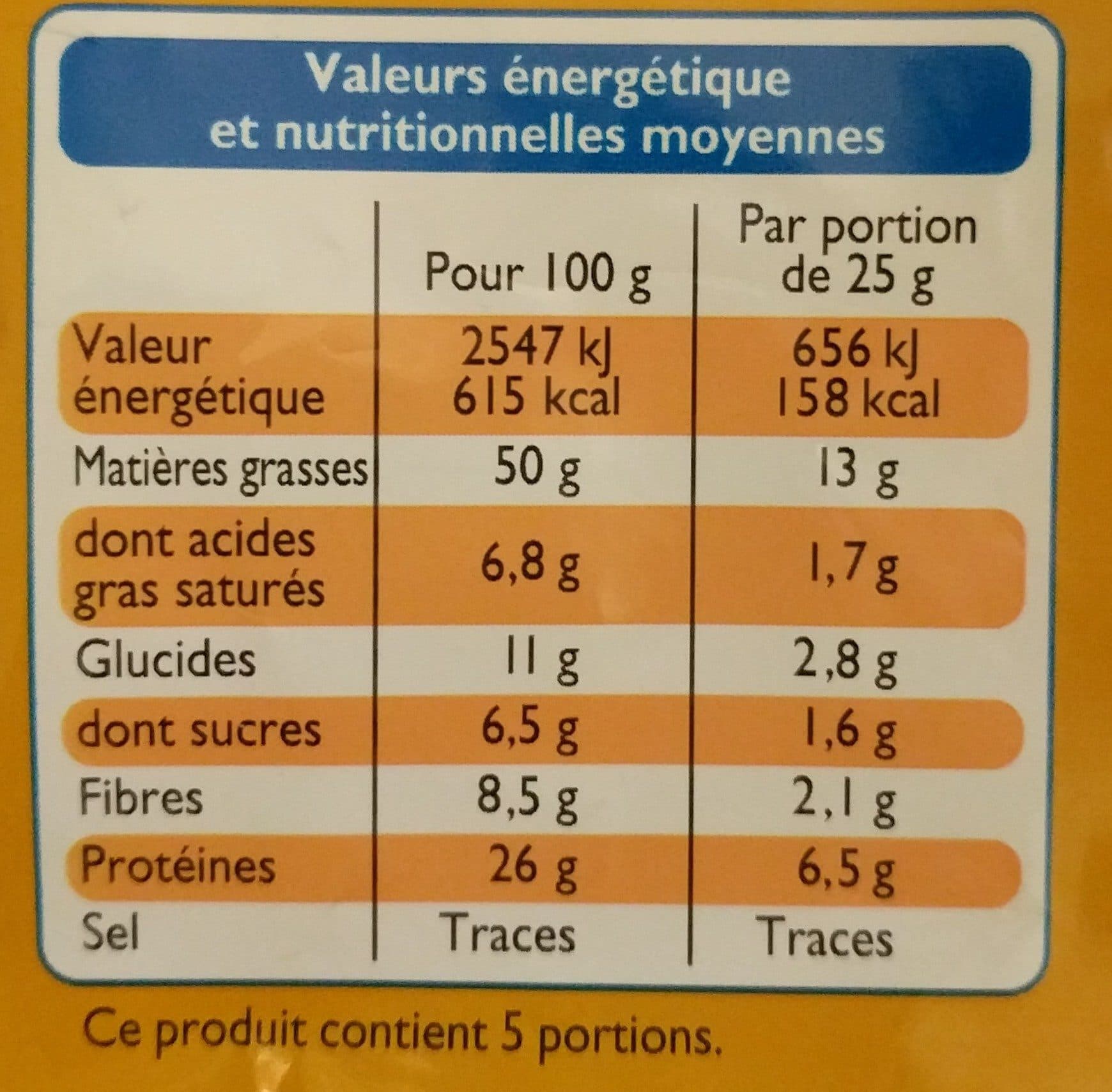 Leader Price cacahuète grillé sans sel ajouté packshot
