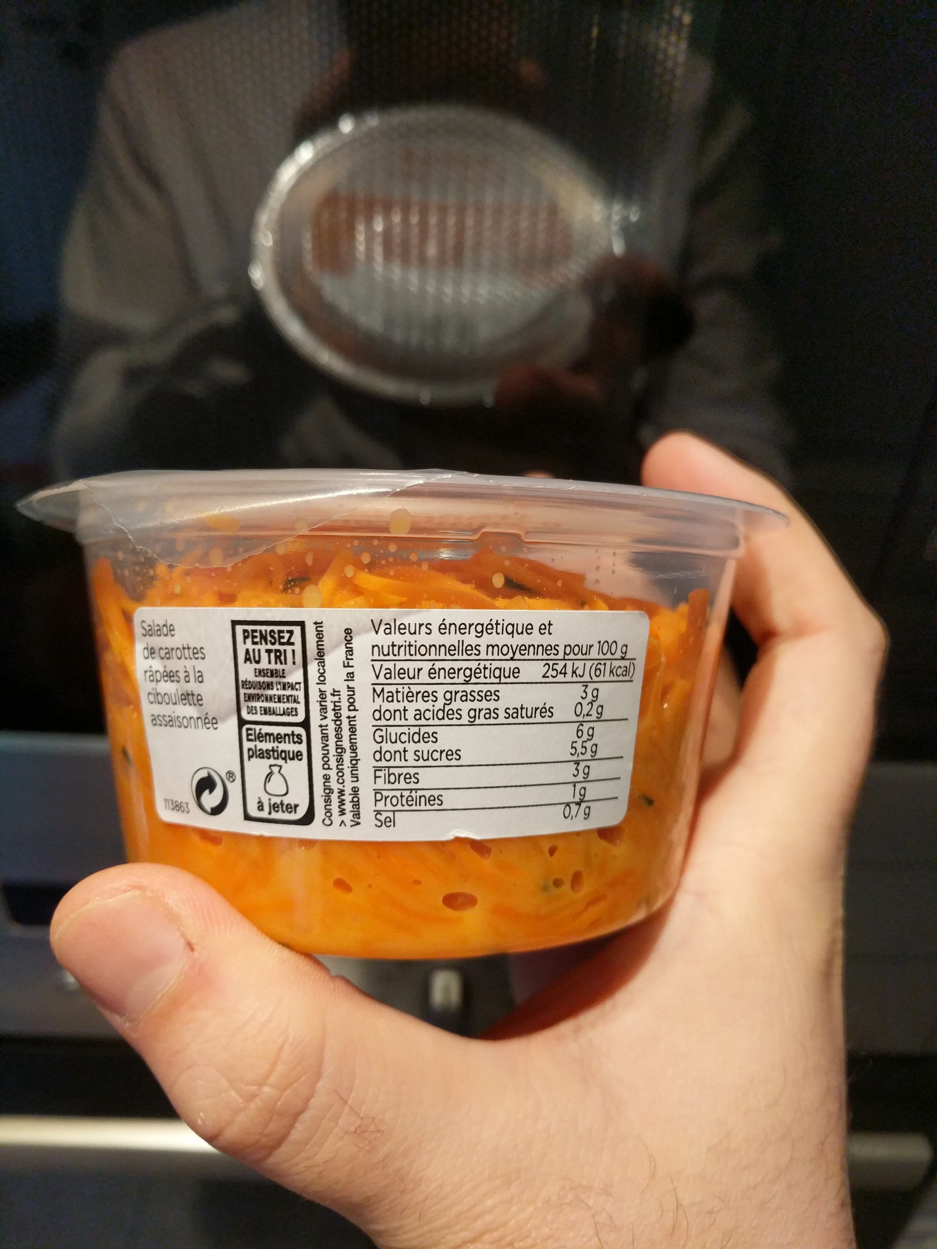 Franprix Carottes râpées Ciboulette packshot