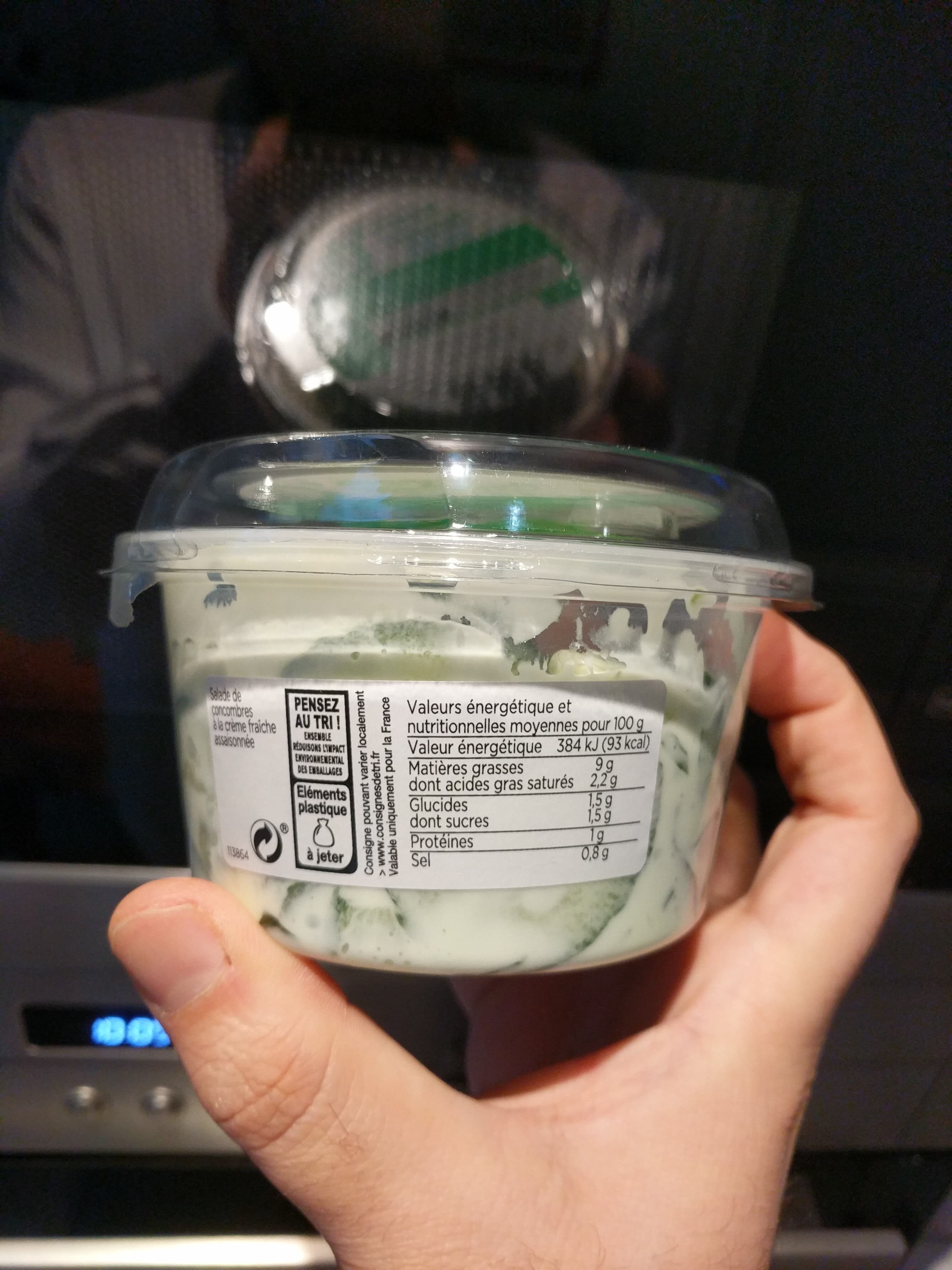 Franprix Concombre à la crème packshot