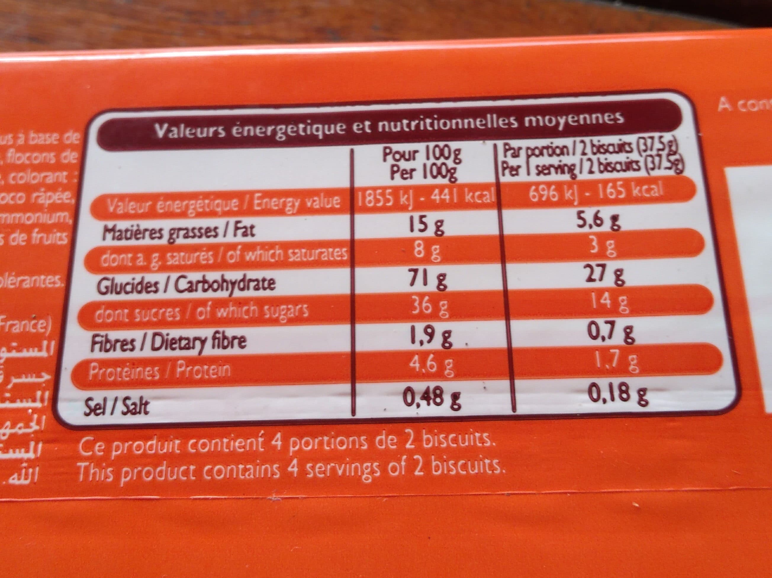 Leader Price Tartelettes à l'abricot packshot