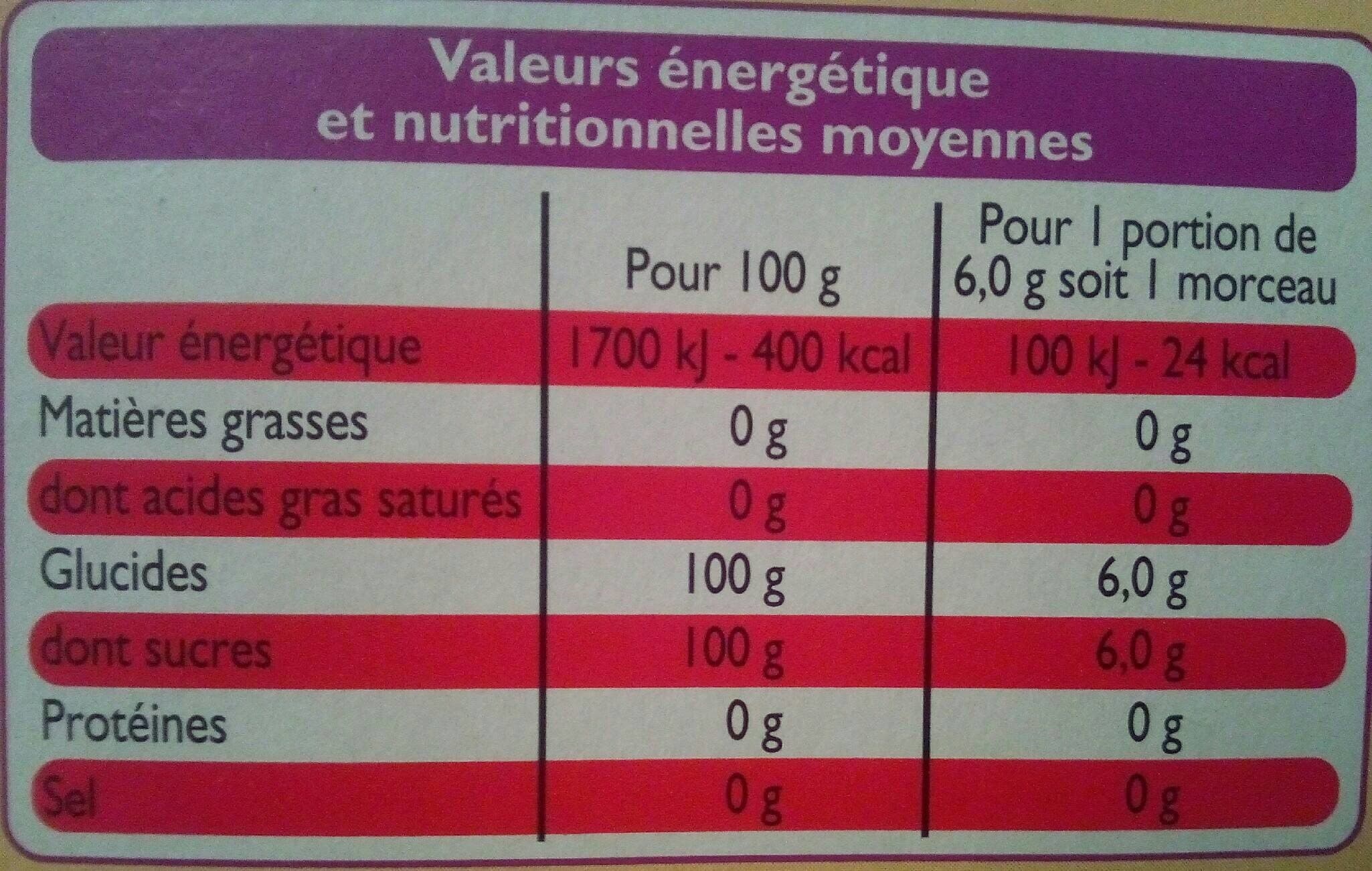 Leader Price Sucre en morceaux packshot