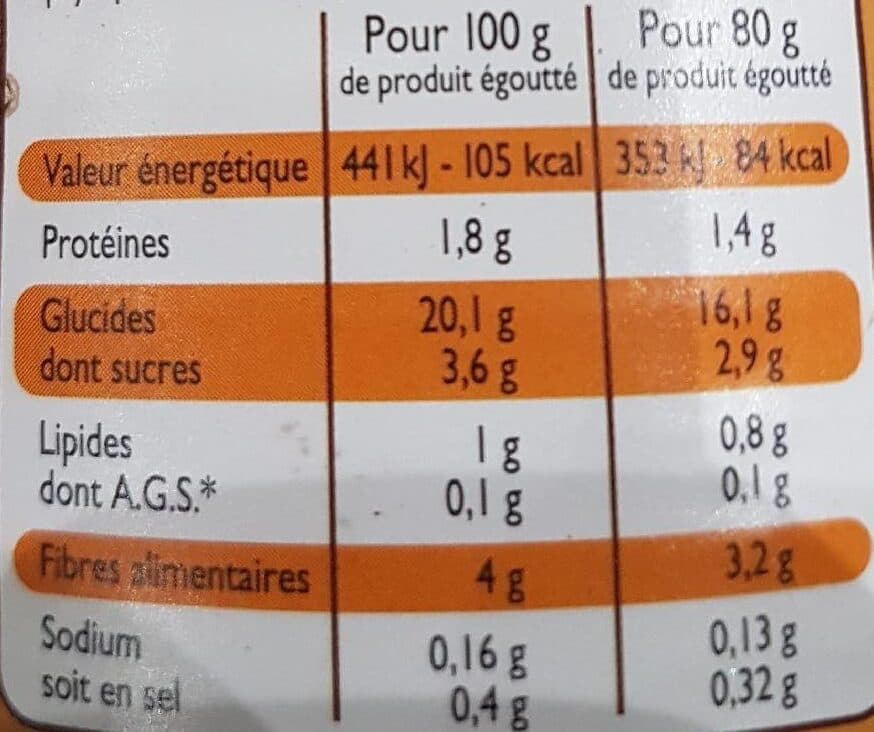 Leader Price Marrons entiers packshot