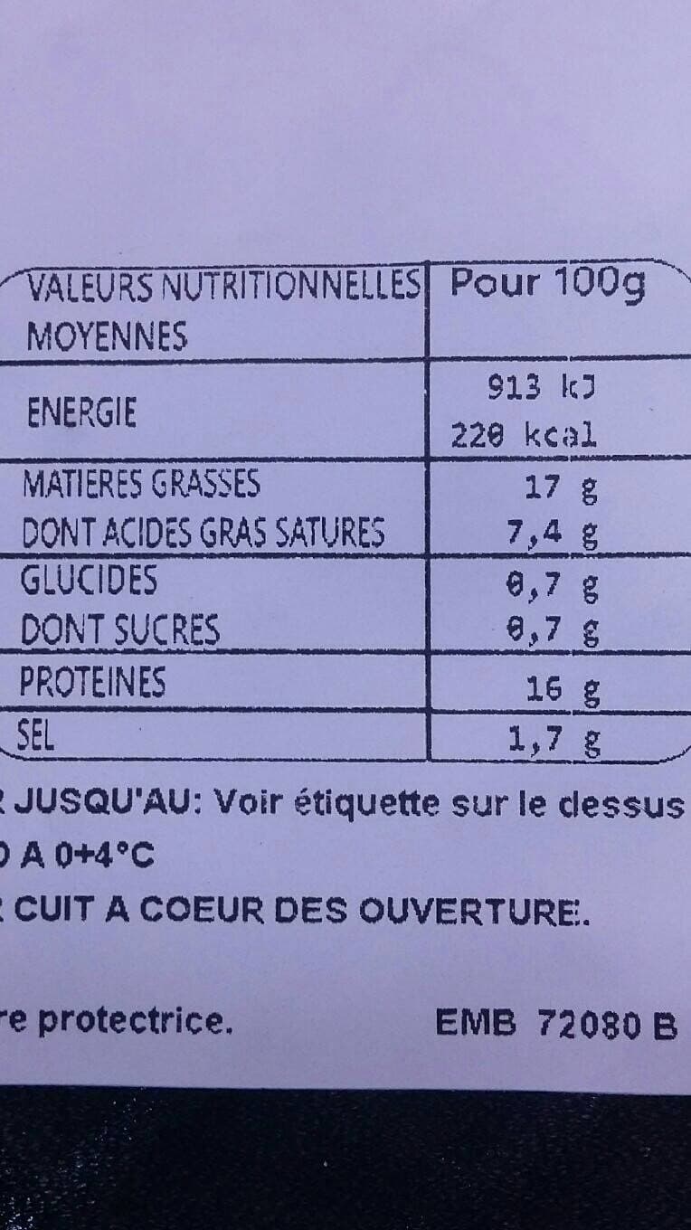 Leader Price 6 Chipolatas packshot