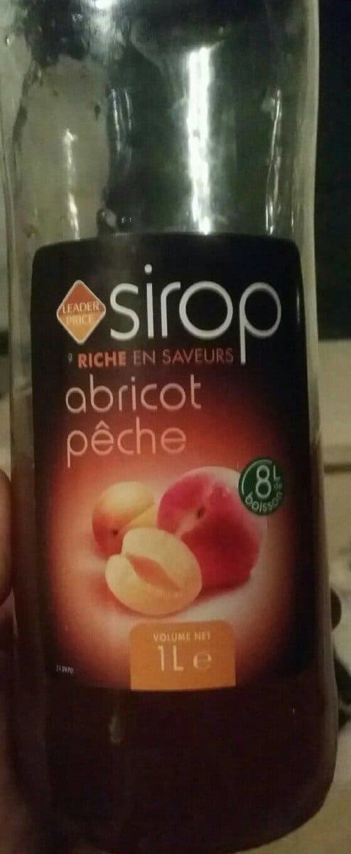 Leader Price Sirop - abricot peche packshot