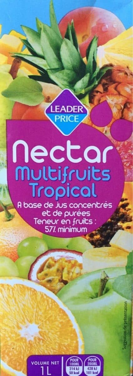 Leader Price Nectar Multifruits Tropical packshot