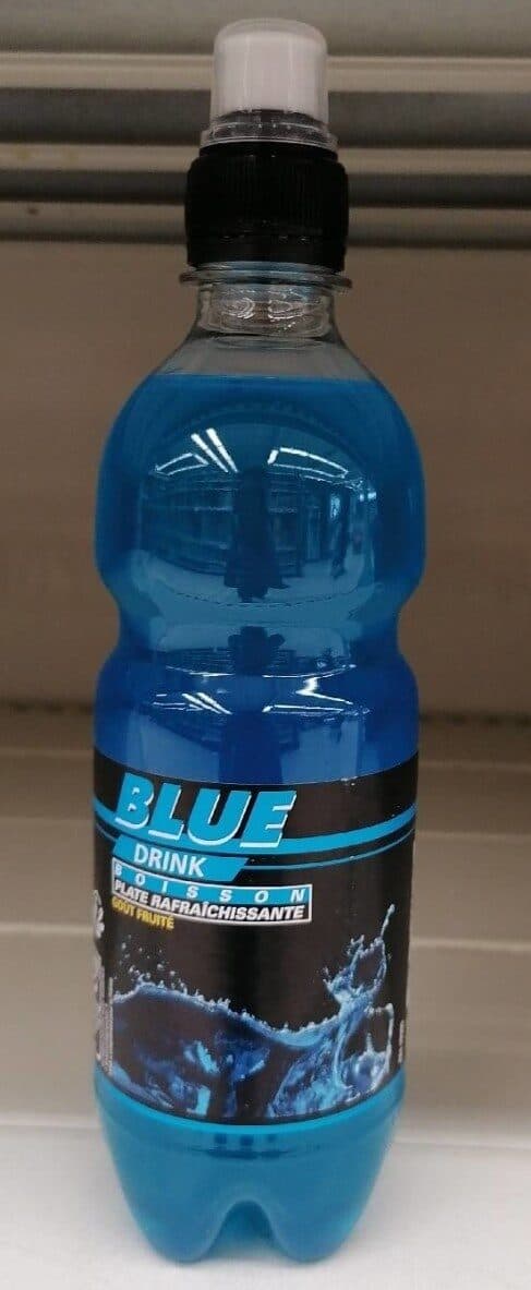 Blue Power Boisson rafraichissante goût fruité packshot