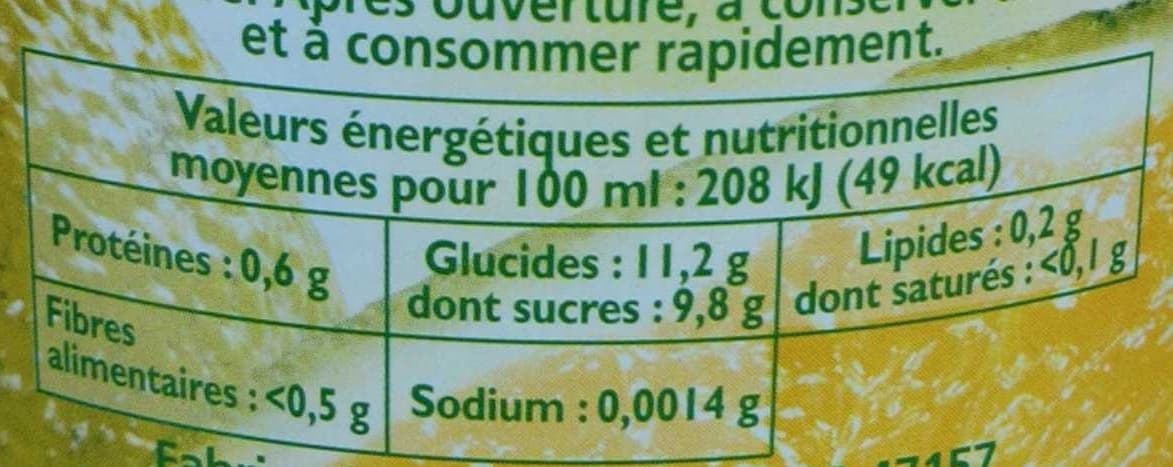 Leader Price 100 % pur jus de pamplemousse vert packshot