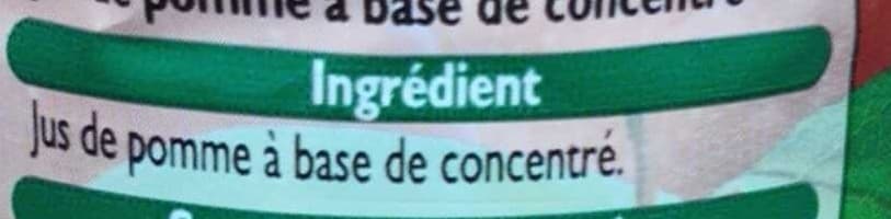 Leader Price Jus de pomme à base de concentré packshot